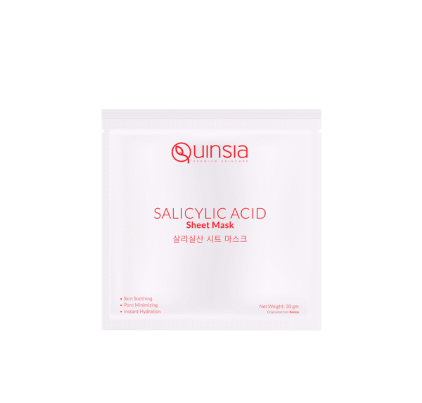 Quinisa Salicylic Acid Sheet Mask- 30gm
