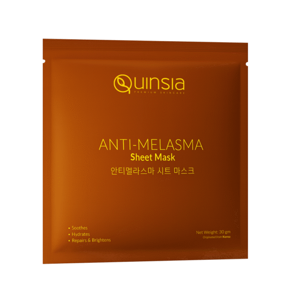 Quinsia Anti-Melasma Sheet Mask – 30gm