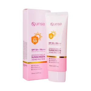Quinsia SPF 50/ PA+++ Advance Tone-Up Sunscreen